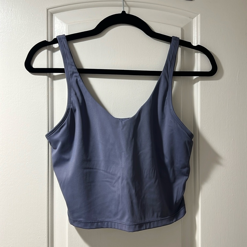 Women’s cropped sports bra (lululemon align inspired)